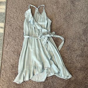Guess light blue dress- small